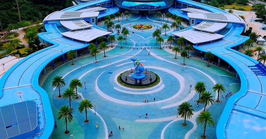 Chimelong Spaceship Park in Zhuhai, China
