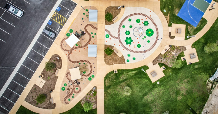 McMullen County Splash Pad in Tilden, TX