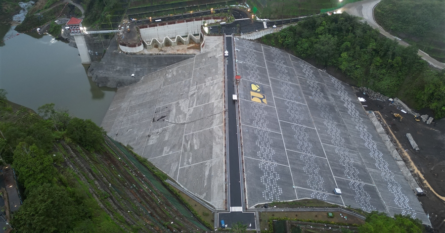Sidan Gianyar Dam in Gianyar, Bali, Indonesia